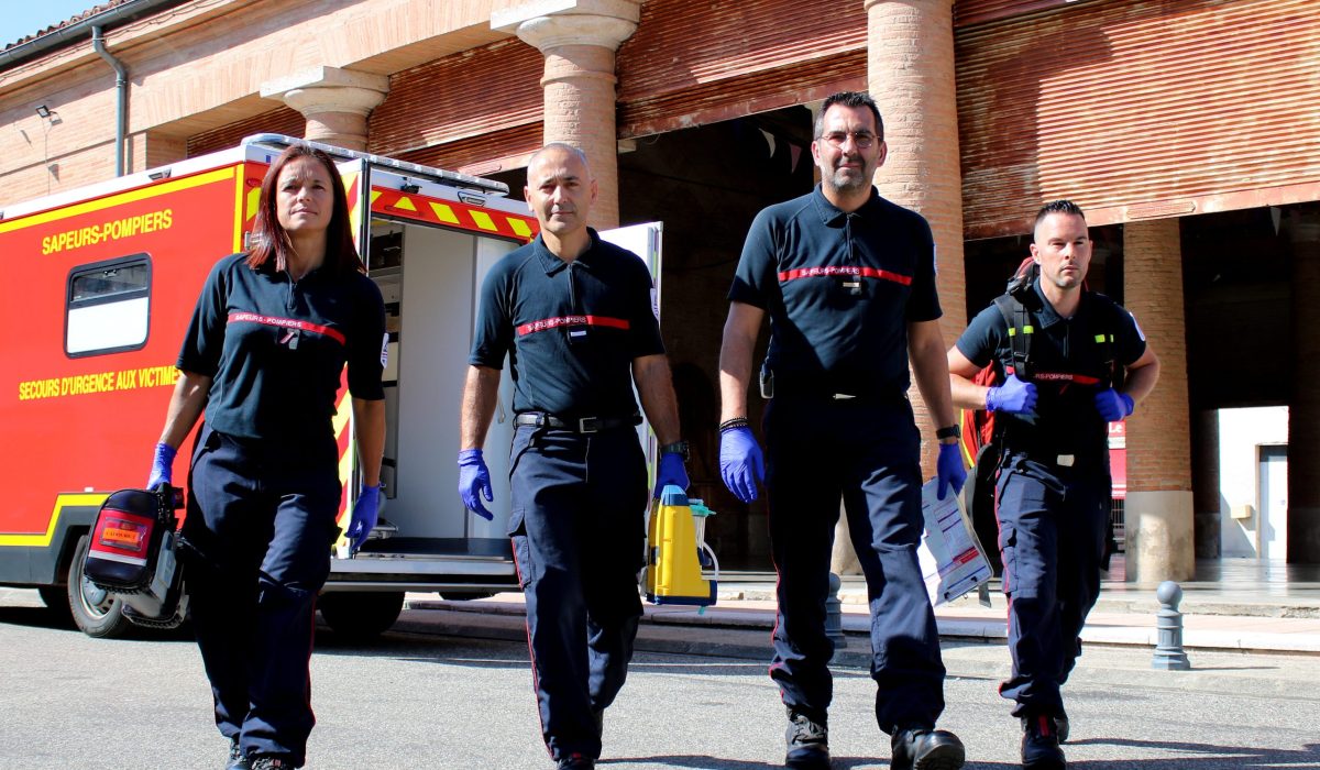 Campagne de sapeurs-pompiers volontaires pour le centre d'incendie et de secours de Cadours